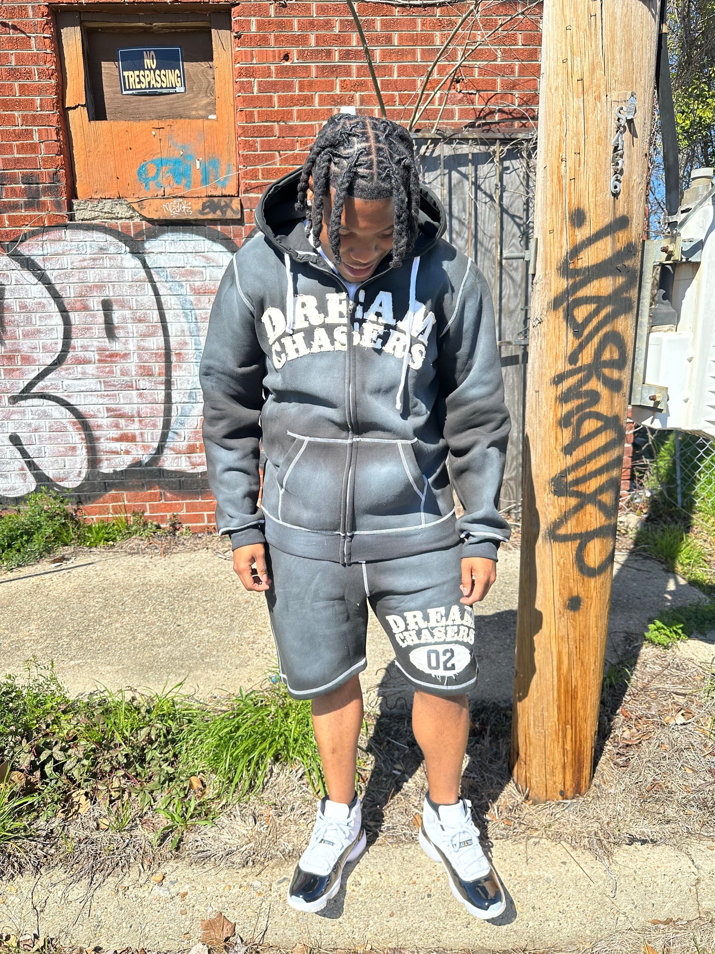 Dream Chasers Hoodie & Shorts set